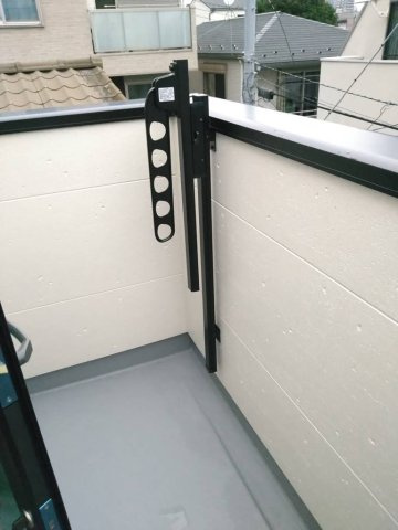 戸越６丁目戸建てのバルコニー