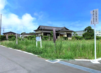 【外観】 | 角地につき日当たり、通風良好です！！
周りに高い建物がないので開放感があり、静かに暮らしていただけます♪
お庭を広く取ることや、カースペースも取ることも可能です♪
多彩な建築プランをご提案いたします！