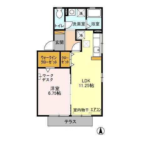 アルカンシェルの間取り