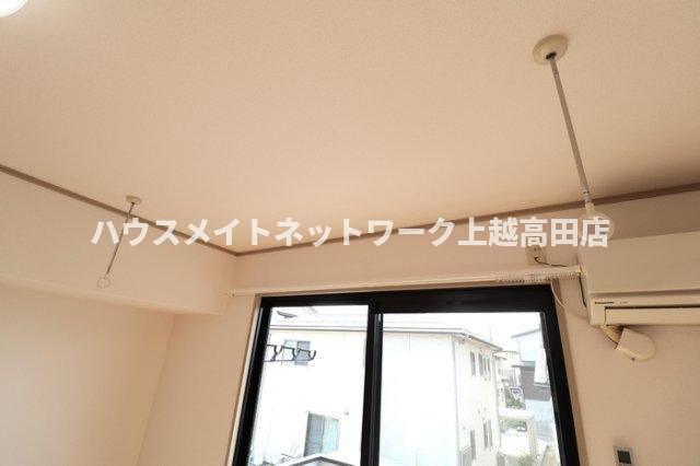 J'sパレスⅡ（ジェイズパレスⅡ）の展望|室内物干し