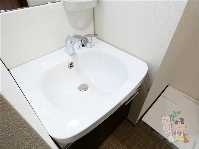 レジデンスカープ南中央町の洗面所