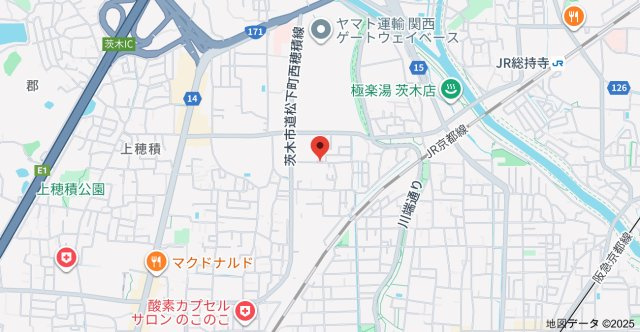 セリーゼウエストの地図