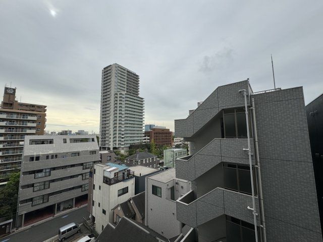 日商岩井木場マンションの展望|南向きにつき日当たり良好
