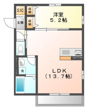 アルカ・ソラーレⅤの間取り