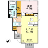 ウィット室積3　１LDK＋Fの画像