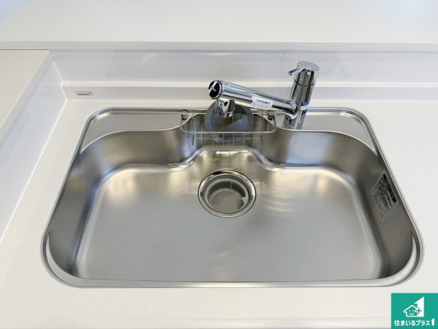 豊能郡豊能町ときわ台　第5期　新築一戸建ての設備|広々としたシンクで食器洗いも楽々！