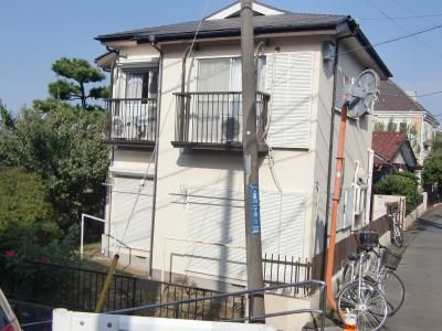 横浜市保土ケ谷区上星川１丁目のアパートの外観