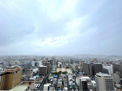 【展望】 | 37階建24階部分の高層階住戸/杜の街グレース岡山 ザ・タワー | ◇◆バルコニーからの眺望◆◇
