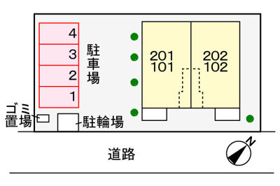 【駐車場】 | ポート・トツカーナ | 駐車場