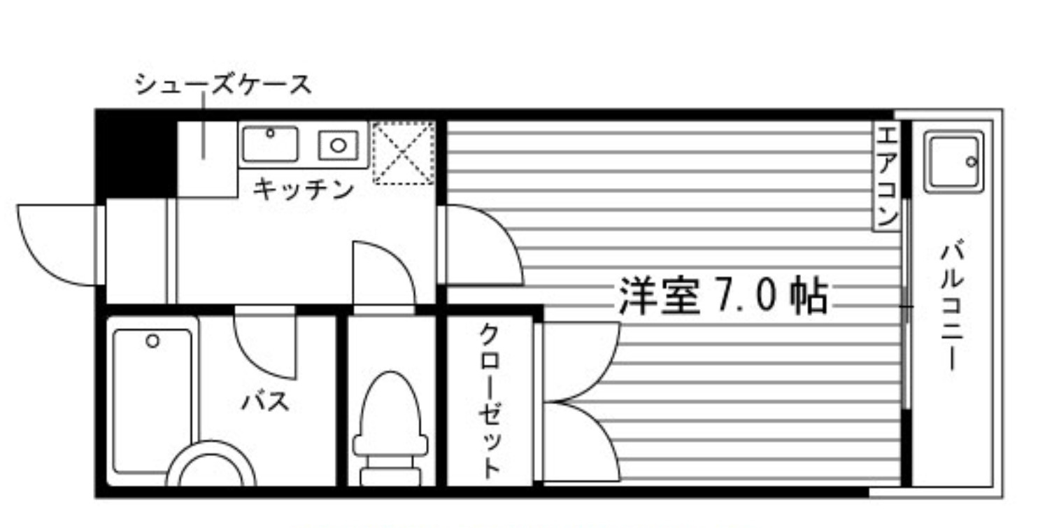 キャラ・ダイコクの間取り|代表的な間取りです。