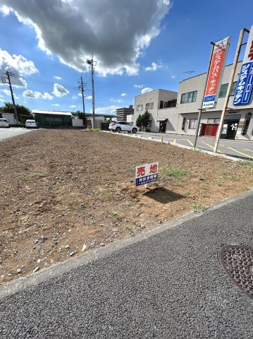 牛久市牛久町　牛久駅徒歩約5分・国道6号沿いの土地の外観|現地土地写真