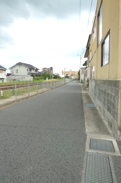 久留米市山川町のアパートのロビー|落ち着いたロビーです