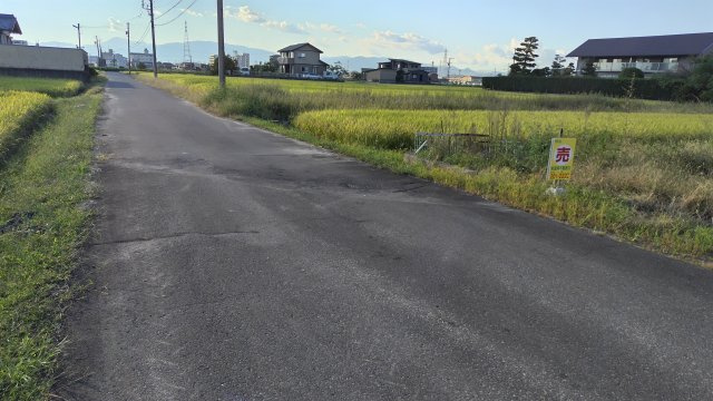 ６３８５１　岐阜市河渡５丁目土地の外観