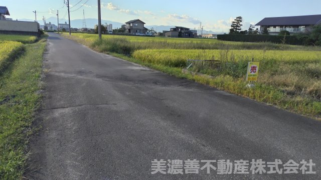 ６３８５１　岐阜市河渡５丁目土地の外観