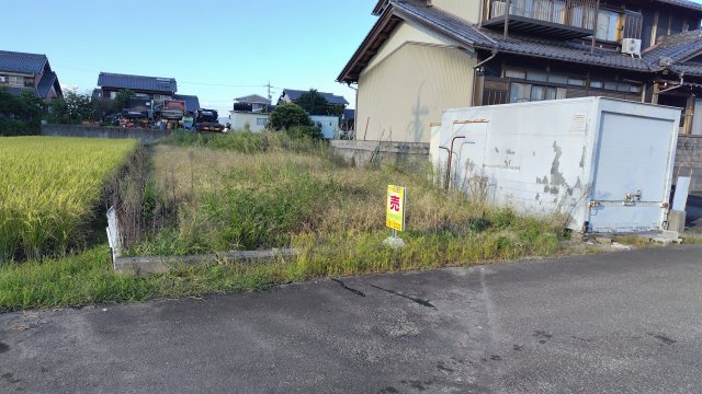 ６３８５１　岐阜市河渡５丁目土地の外観