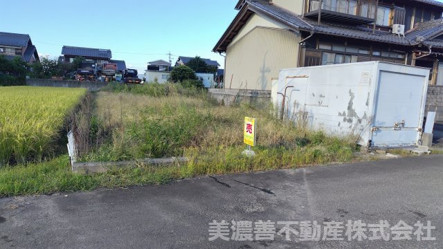 ６３８５１　岐阜市河渡５丁目土地の外観