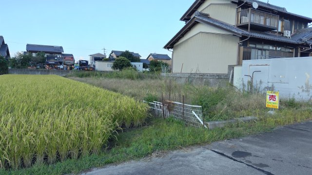 ６３８５１　岐阜市河渡５丁目土地の外観