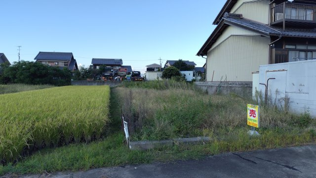 ６３８５１　岐阜市河渡５丁目土地の外観