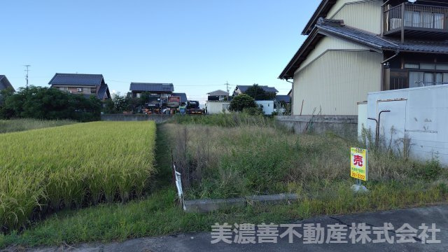 ６３８５１　岐阜市河渡５丁目土地の外観