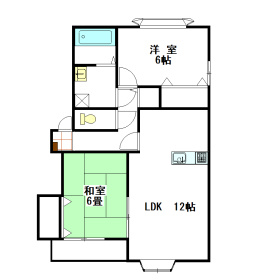FREA広内Ⅱの間取り