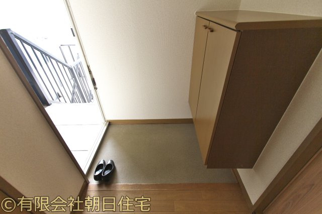 SKハイツⅡの玄関