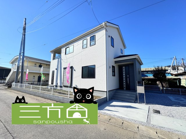 新築　太田市新野町第5　Livele Garden.S　1号棟の外観|現地写真　完成しました！ご内覧等、お気軽にお問合せください♪　							
