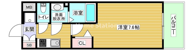 【間取り】 | クリスタルグランツOSAKA WEST GATE