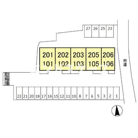 クリスタルコートの駐車場|高崎、前橋エリアのお部屋探しはエンドスケープまで！お客様の理想お聞かせ下さい♪