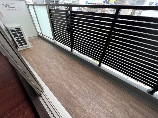 Vinoプレジオ本町のバルコニー