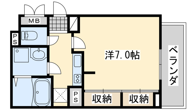 【間取り】 | メゾンルミネ　中町