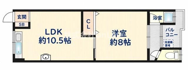 【間取り】 | 教興寺マンション