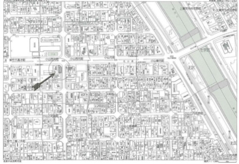 山下ビルの地図