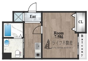 第10美和マンションの間取り