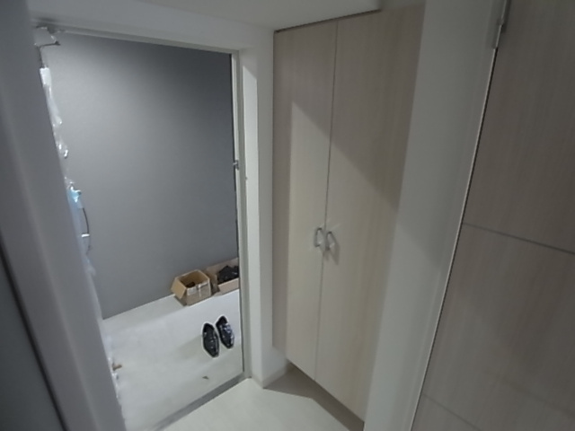 神戸市長田区北町１丁目の賃貸マンションの玄関|シューズボックス付き