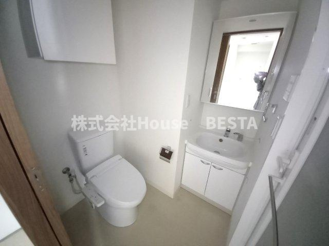 エステムコートみなと元町THE FIRST の洗面所