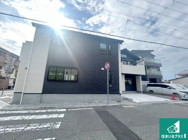 尼崎市大島　第１期　新築一戸建ての外観|お客様に長く安心して住んでいだだける事にこだわった家づくり！住んでからのアフターサービスにもしっかりと取り組んでいます！