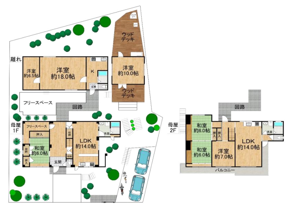 野崎3丁目　中古一戸建ての間取り|間取り図はいかがですか？ご希望を叶える間取りですか？リビングの広さは？水回りの位置は？カウンターキッチン？など色々な情報が集約されています。弊社ではリフォームなどのご相談も承っております。