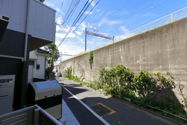 グラナーデ北小岩のバルコニー