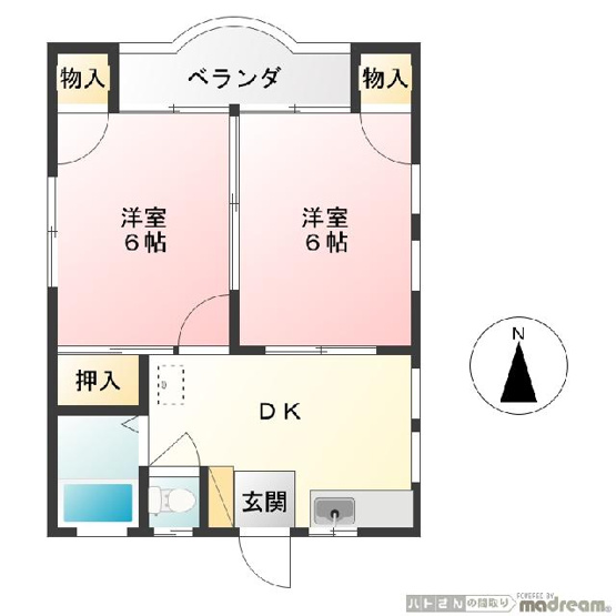 【間取り】 | サンホワイト光が丘