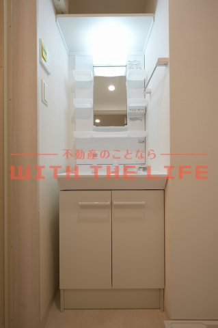 ADC久留米カーサの洗面所|※同建築会社施工物件の写真　※現状優先