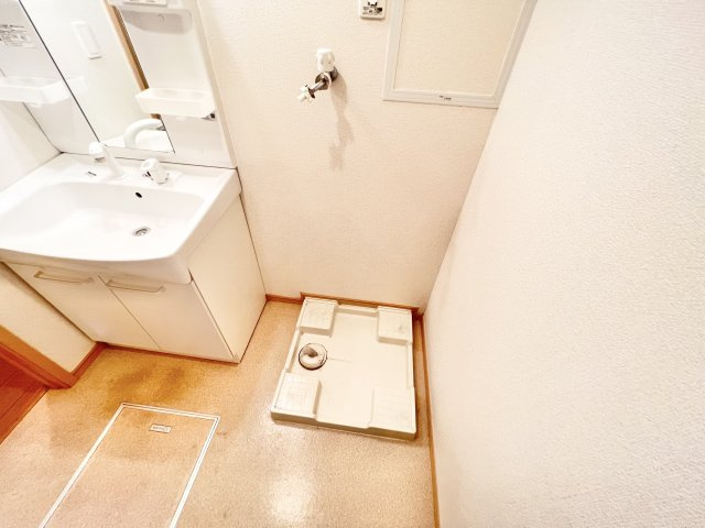 プラシード ツバサVの洗面所|使いやすい洗面所です