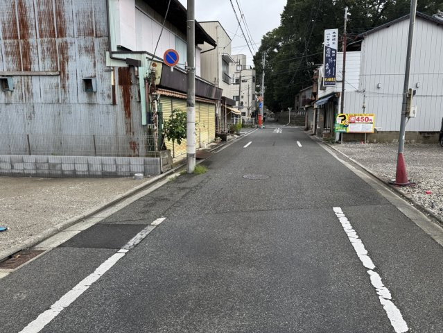 リーブルガーデン．S　熊谷宮町の前面道路含む現地写真|現地前面道路（2024年09月30日）撮影