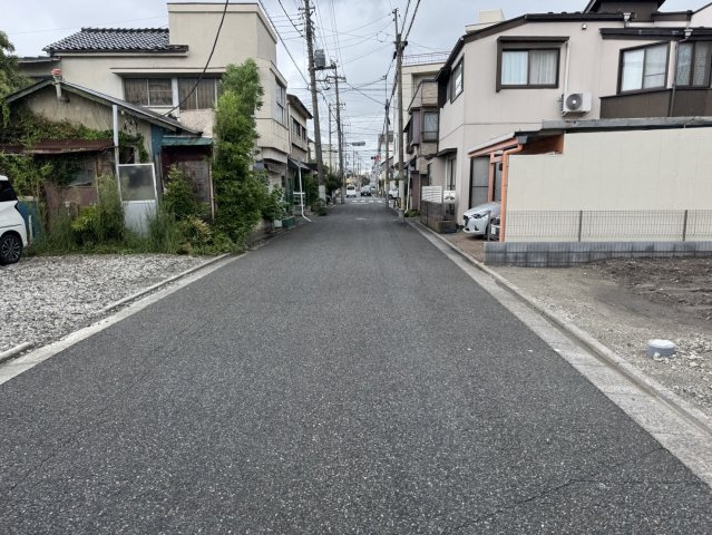 リーブルガーデン．S　熊谷宮町の前面道路含む現地写真|現地前面道路（2024年08月30日）撮影