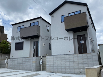 【外観】 | 神戸市垂水区本多聞6丁目　新築戸建1号棟　仲介手数料無料！ | 垂水区本多聞6　新築1号棟　仲介手数料無料！