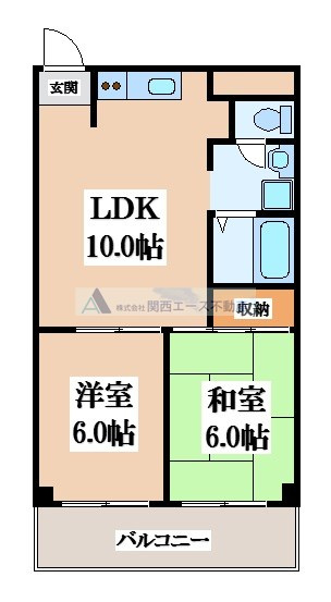 【間取り】 | Ｍ’ＰＬＡＺＡ菱江