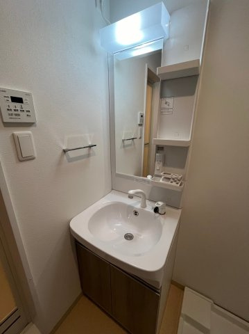 ルミエール弥刀の独立洗面台