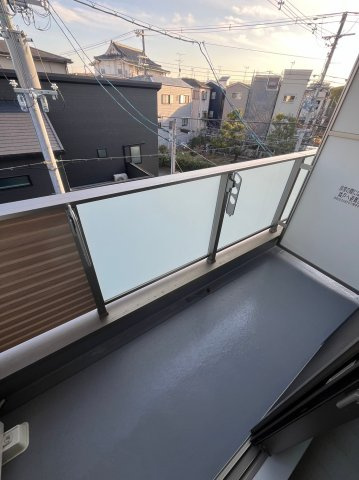 ルミエール弥刀のバルコニー