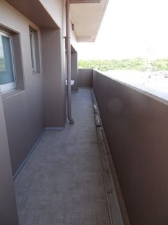 【バルコニー】 | マークスタウン・グランフィーネ川西　3階