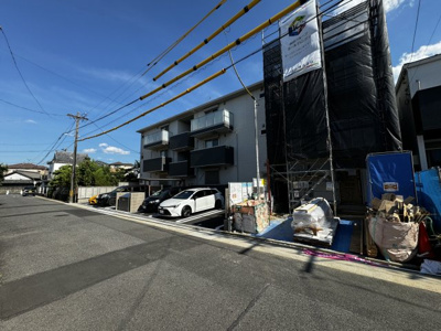 【前面道路含む現地写真】 | LivelGarden守山区川西二丁目全1棟＜新築一戸建て仲介手数料無料＞ | 選べるオプションご成約プレゼント実施中！