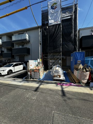 【外観】 | LivelGarden守山区川西二丁目全1棟＜新築一戸建て仲介手数料無料＞ | 〈内覧予約キャンペーン実施中！〉マックスバリュde住まい相談までご連絡下さい。